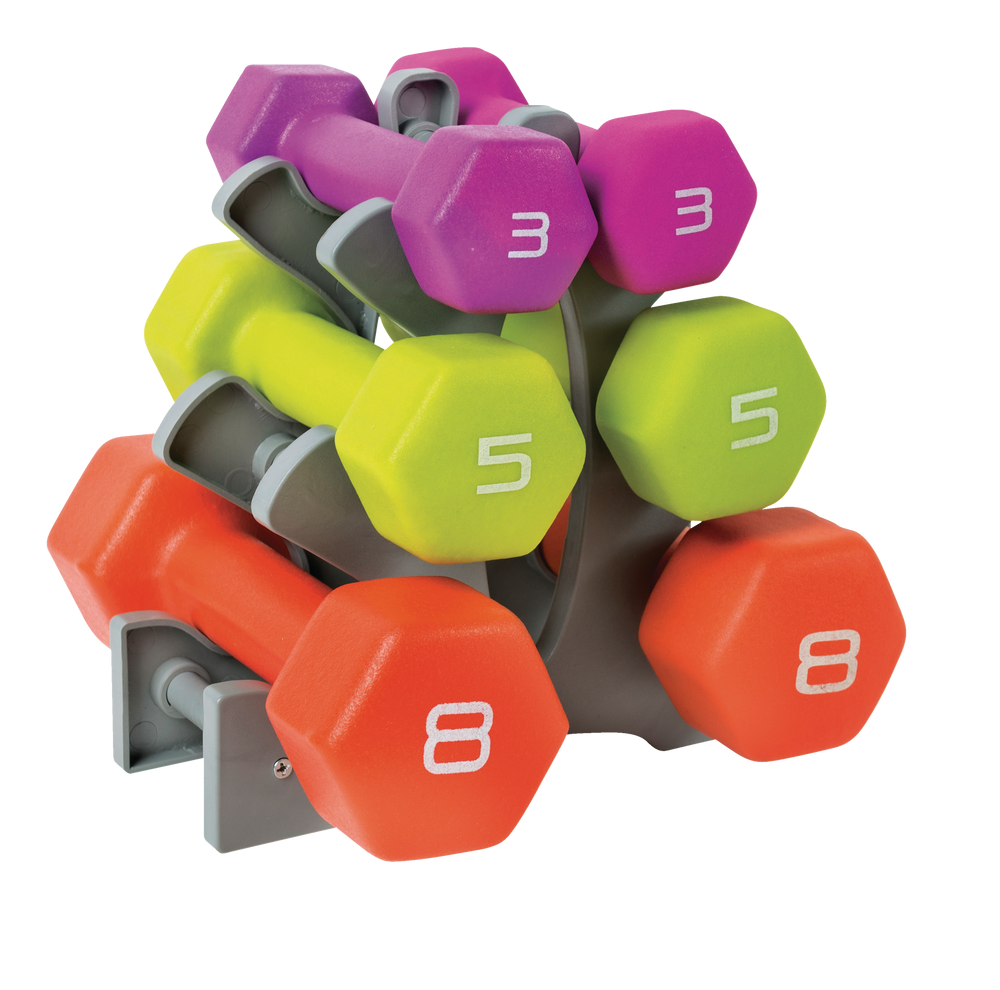 Specially Painkiller Bacteria Cap Barbell CAP Neoprene Dumbbell Weight Set with Case, 32-lb | Canadian  Tire