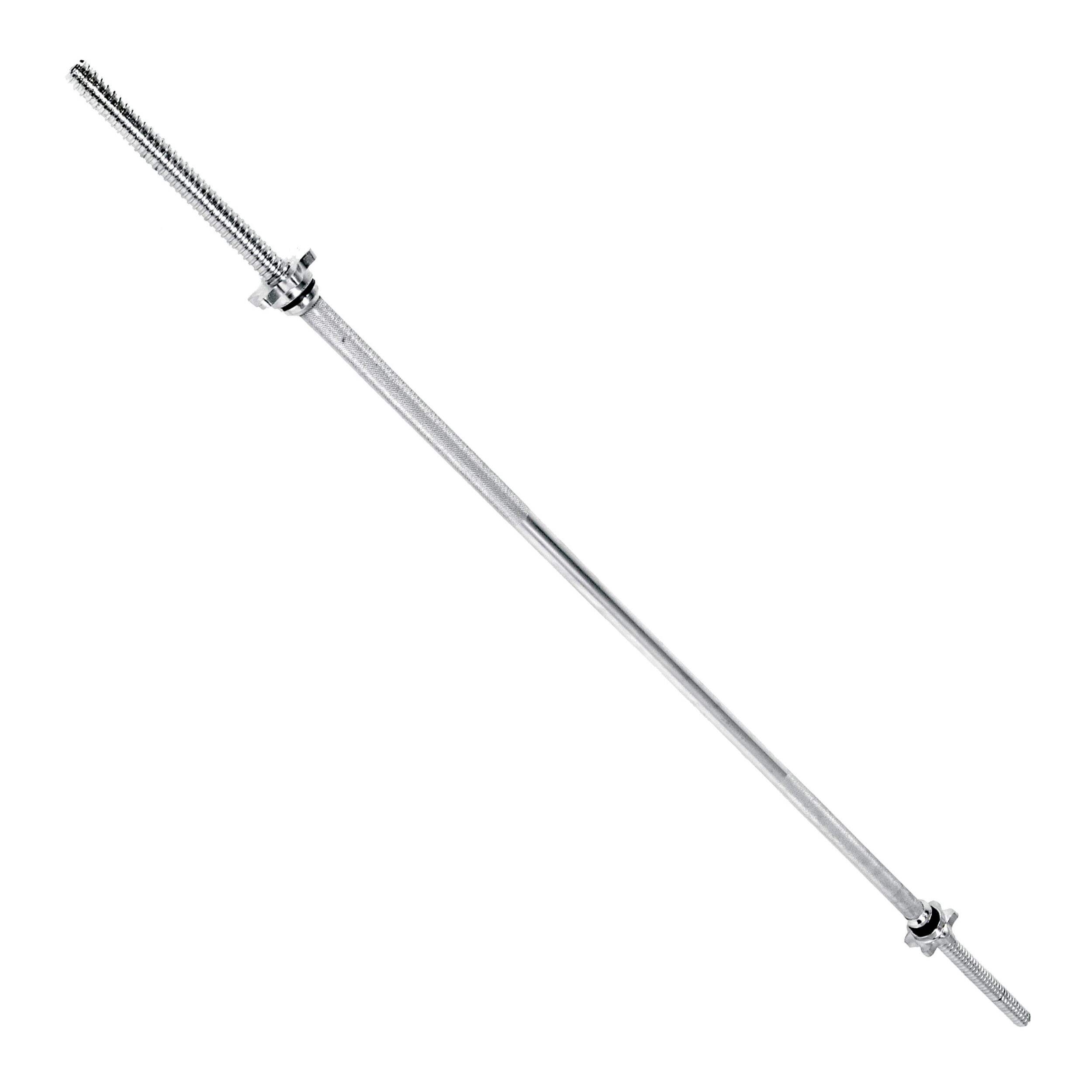Cap Barbell Standard Threaded Weight Bar, 6-ft Front_Angled_Right