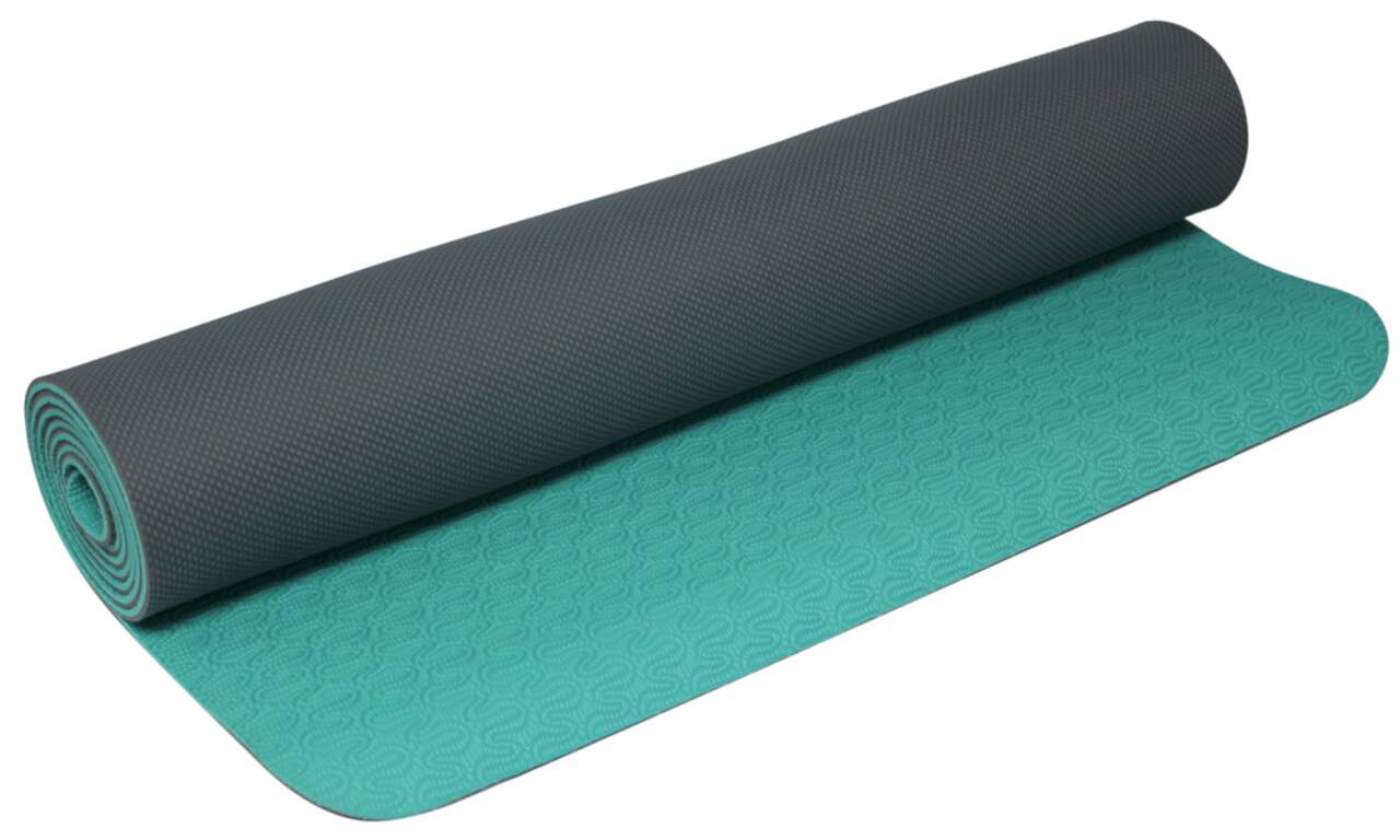 Gaiam Yoga Mat, Marine, 5mm, Mats -  Canada