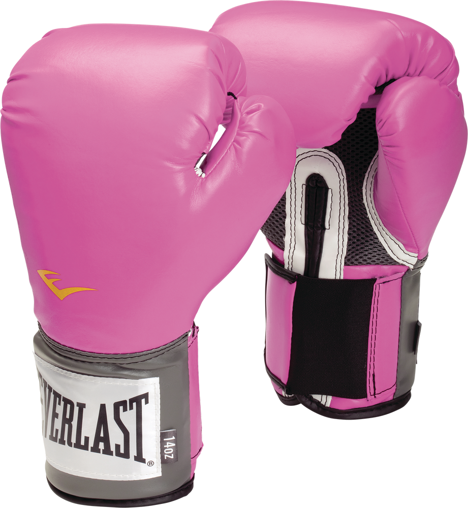 Everlast Pro Style Elite Training Gloves, Black/Pink, 12oz Canadian Tire