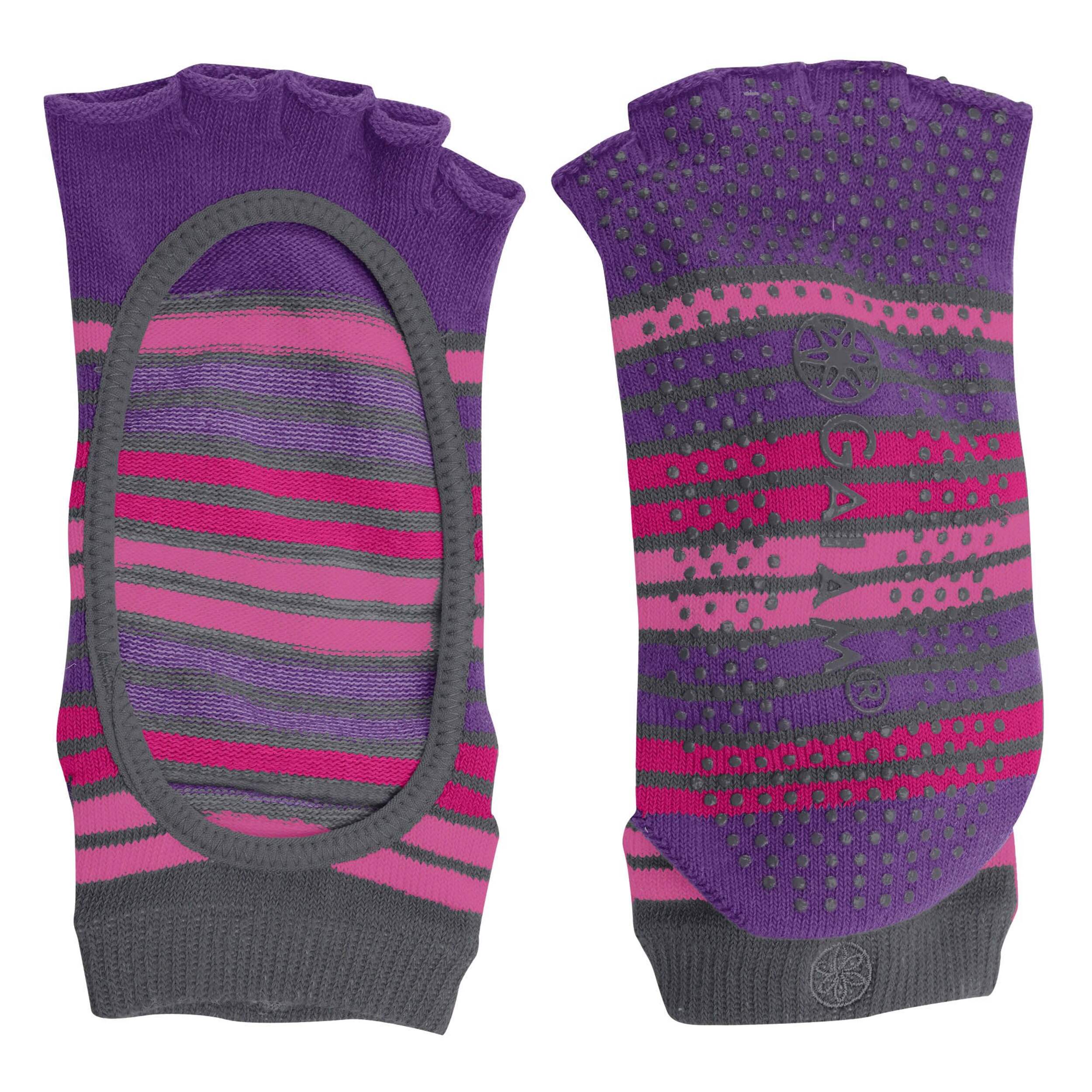 Gaiam Mary Jane No-Slip Yoga Socks Composite_or_Mixed