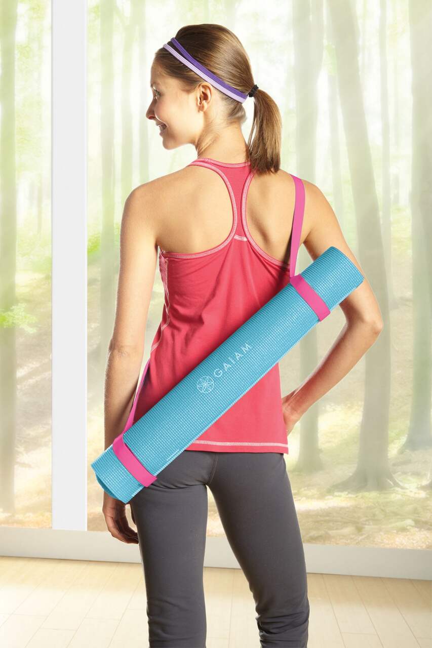 Buy Gaiam Easy Cinch Yoga Mat Sling online