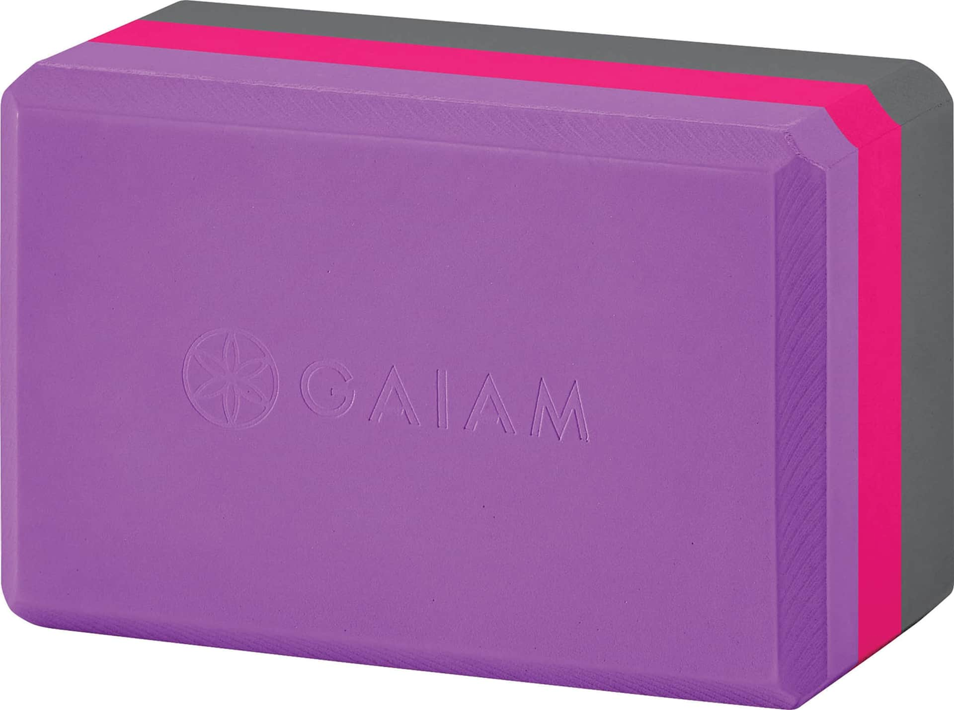 Gaiam tri cheap color yoga block