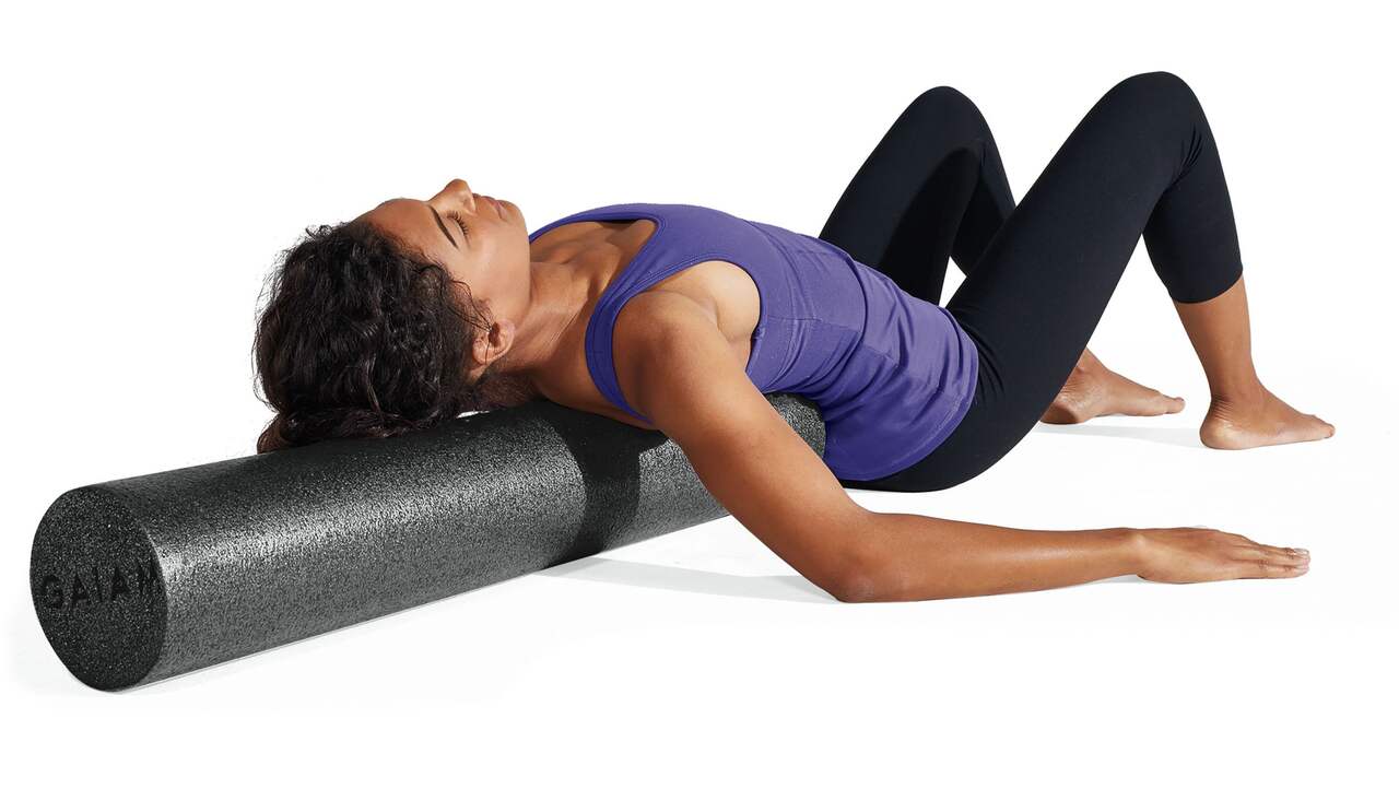 Gaiam Restore Muscle Massage Therapy Foam Rollers (18 Inch & 36