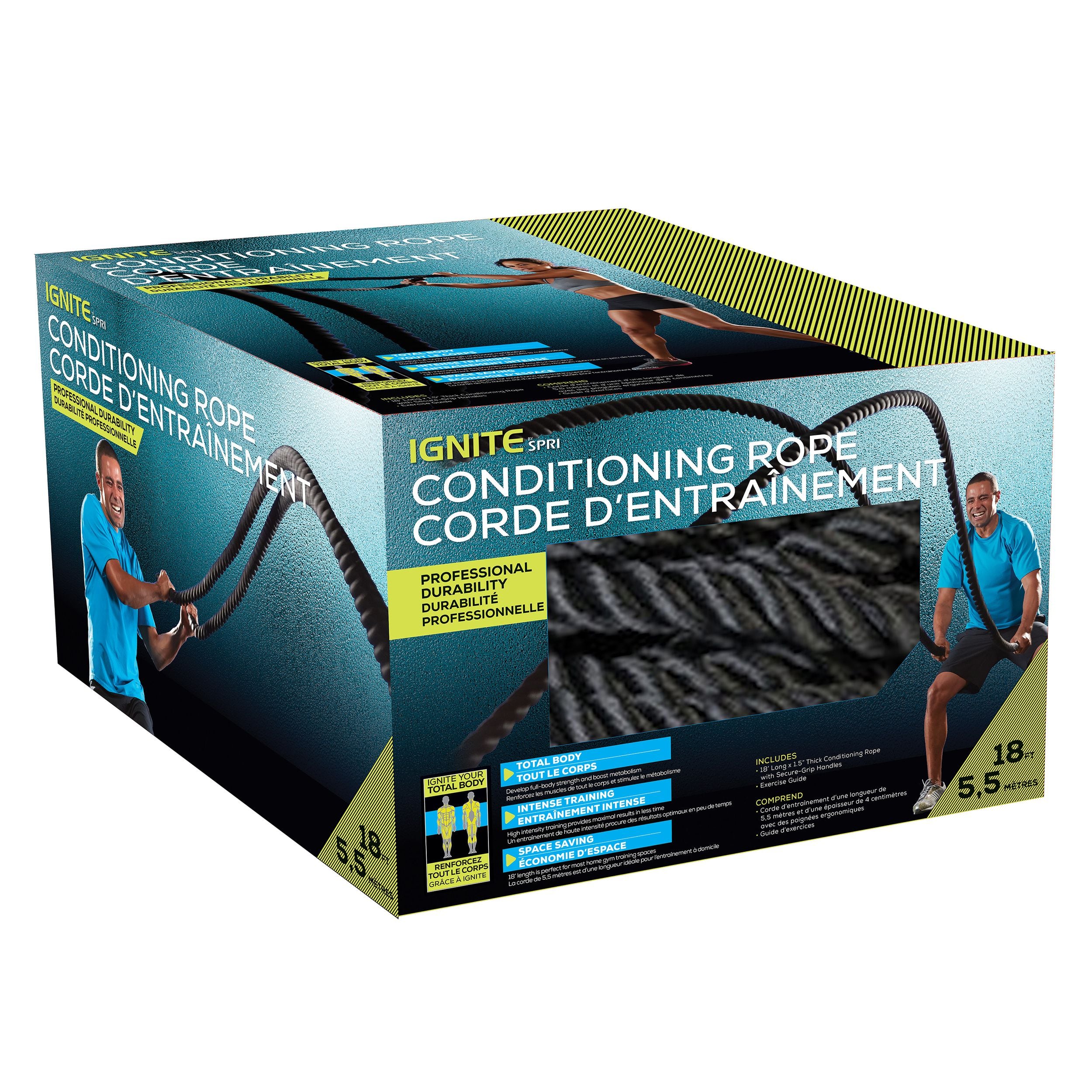 Ignite by SPRI Cross Train Conditioning Rope, 18-ft | Canadian Tire