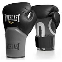 Everlast Training Gloves, Black, 16-oz Composite_or_Mixed