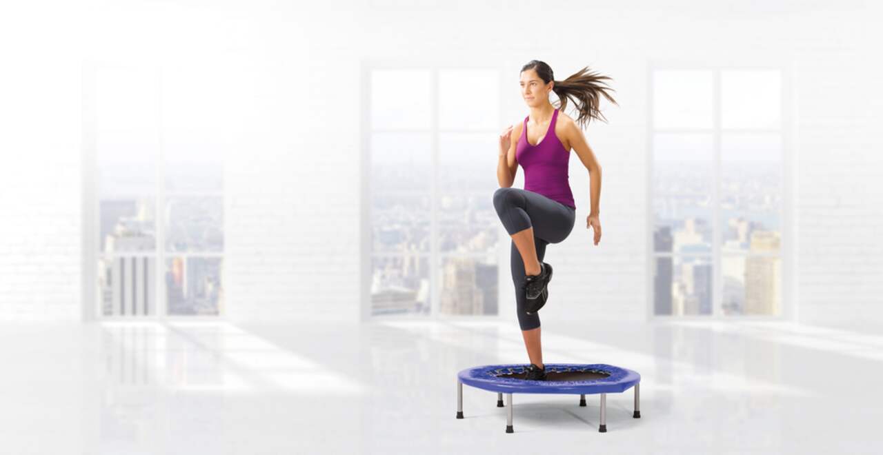 Mini trampoline canadian top tire