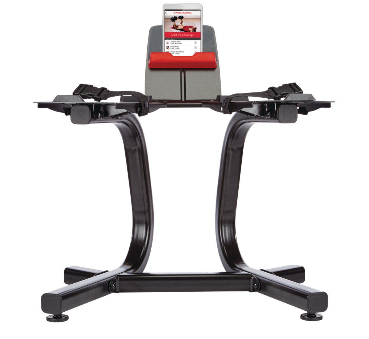 Bowflex SelectTech Dumbbell Stand with Media Rack 26.9 In