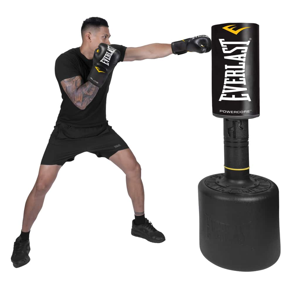 everlast free standing punching bag workout