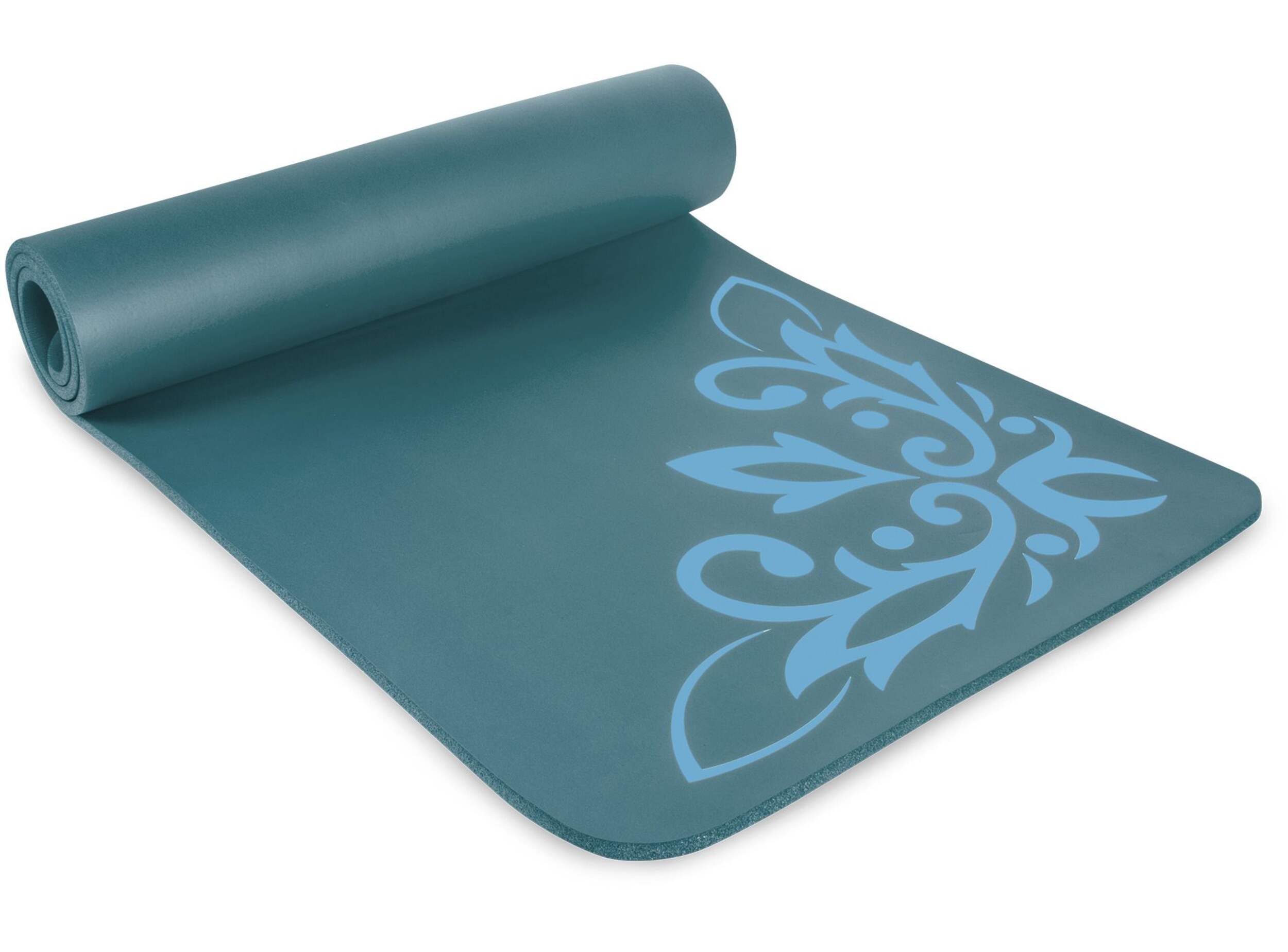 GoodLife Fitness Exercise Mat, Printed, 12-mm Front_Angled_Right