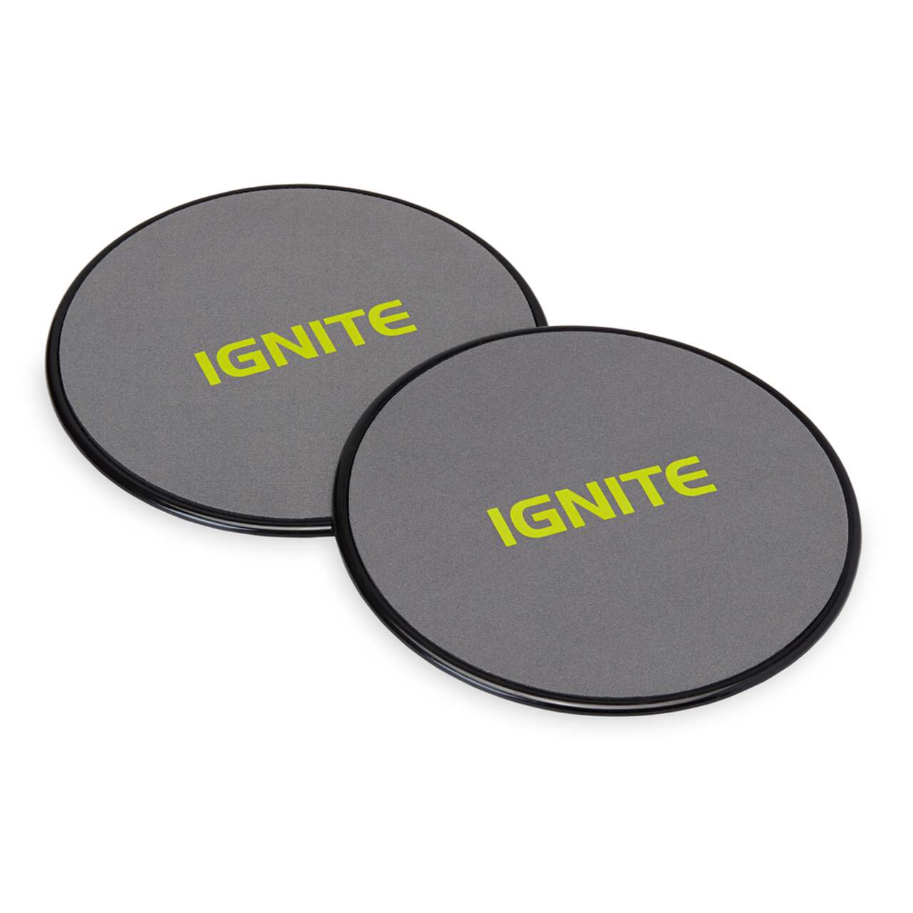 Gaiam Core Sliding Discs - Dual Sided Workout Sliders for Carpet