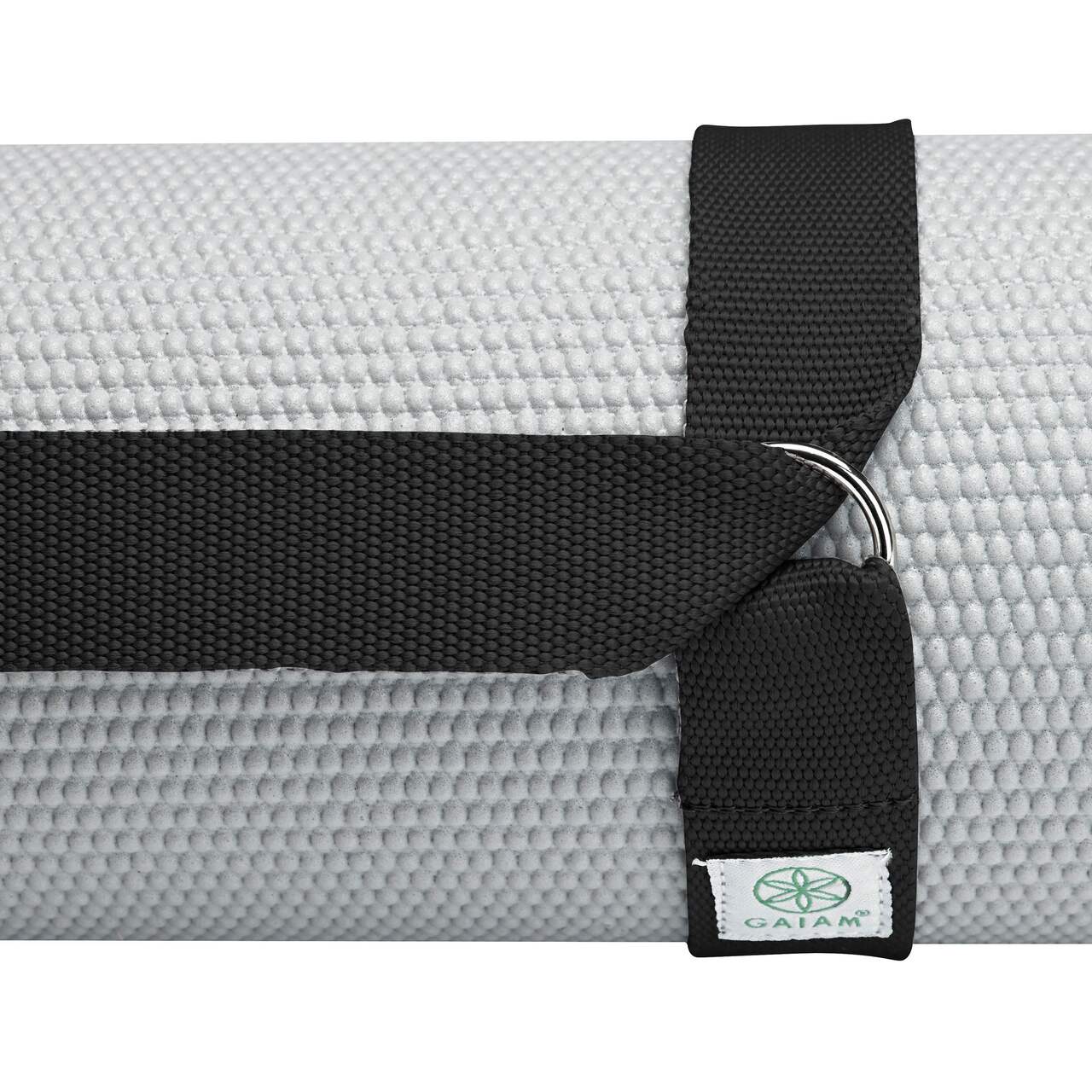Gaiam Yoga Strap Cotton 6 Feet Grey Box - Each - Tom Thumb