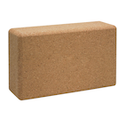Gaiam Cork Yoga Brick, 9-in