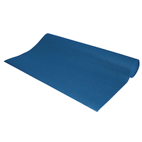 Renew Yoga Mat, Solid Blue, 3-mm