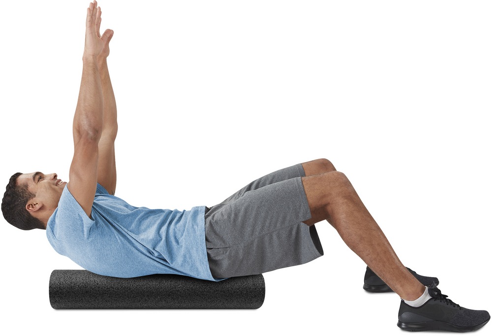 Renew Yoga Foam Roller, Grey, 30in Canadian Tire