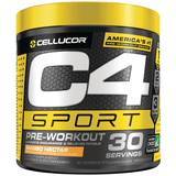 C4® Pre-Workout Energy Powder, Mango Nectar, 270-g, 30 Servings Front_Flat