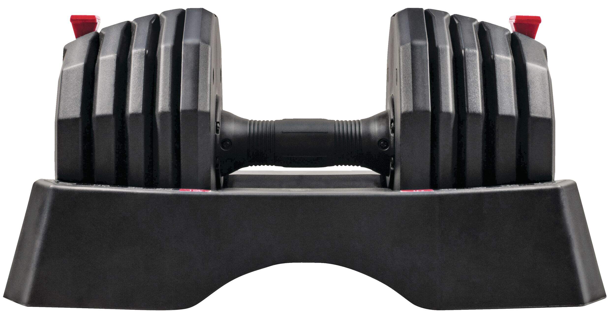 Weider 5-in-1 Adjustable Dumbbell, 10-50-lbs Front_Flat