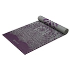 Gaiam Reversible Yoga Mat, Plum, 6-mm