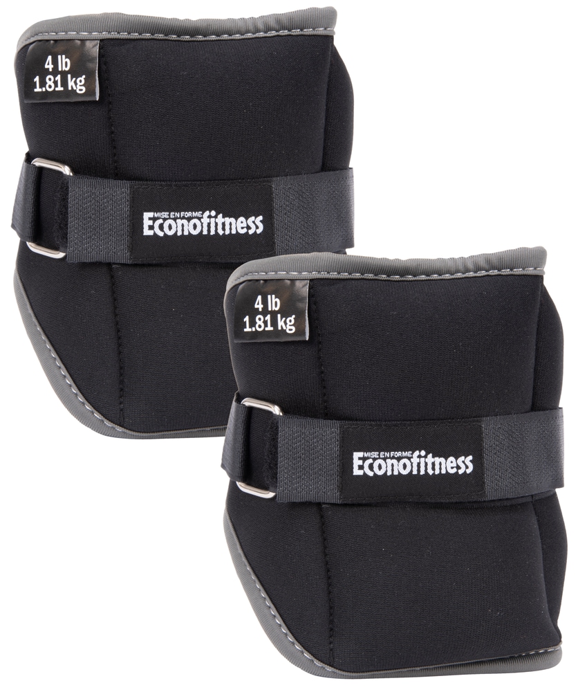 Econofitness Ankle/Wrist Weights Pair, 8lb Canadian Tire