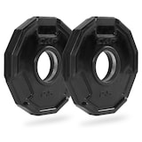 Cap Barbell 12-Sided Olympic Rubber Coated Plate Set, 2.5-lbs, 2-pk Front_Angled_Right