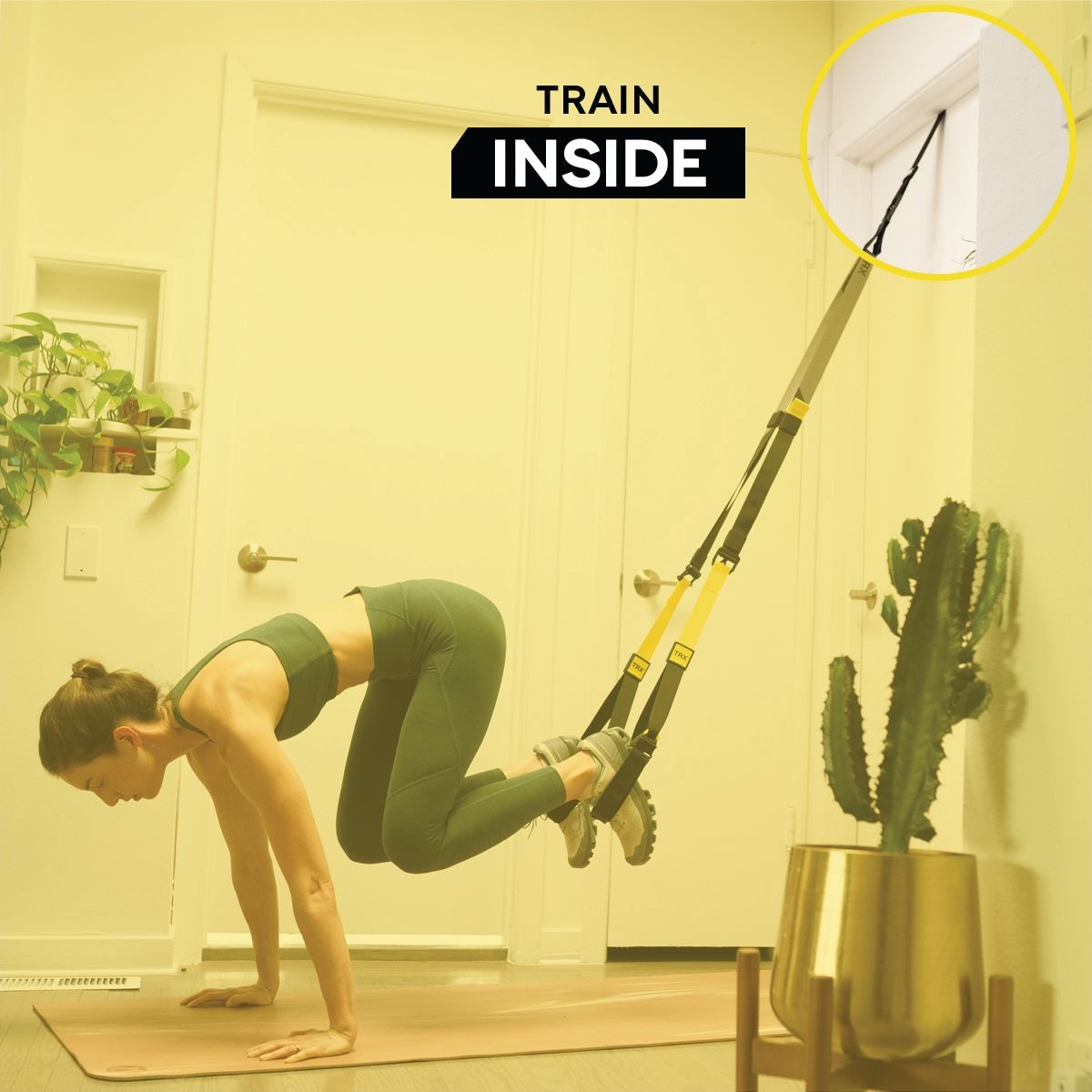 TRX Training Fit System Suspension Trainer, Indoor/Outdoor, Black