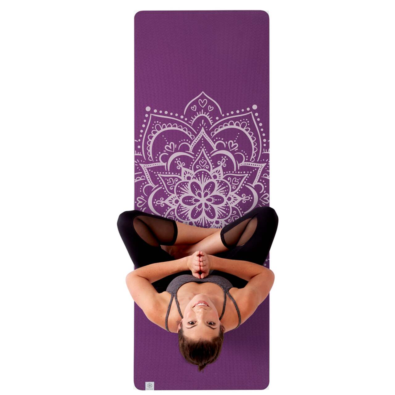 Gaiam Print Yoga Mat Pink Marrakesh 3 4mm for sale online