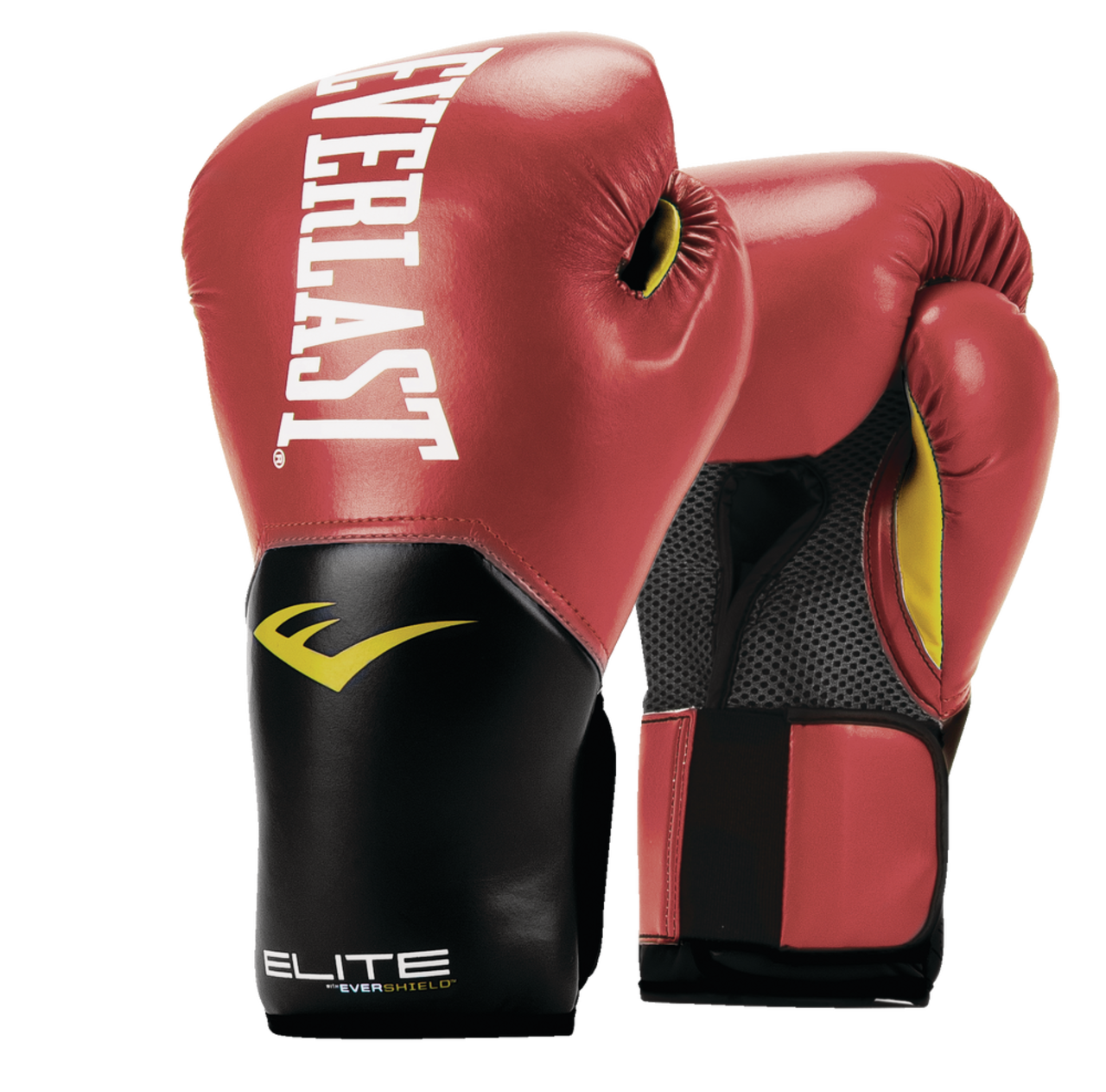 Everlast Elite 2.0 Boxing Gloves, Red, 14-oz