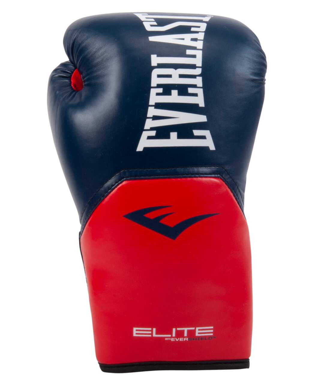 Everlast Elite 2.0 Boxing Gloves, Navy/Red, 14-oz