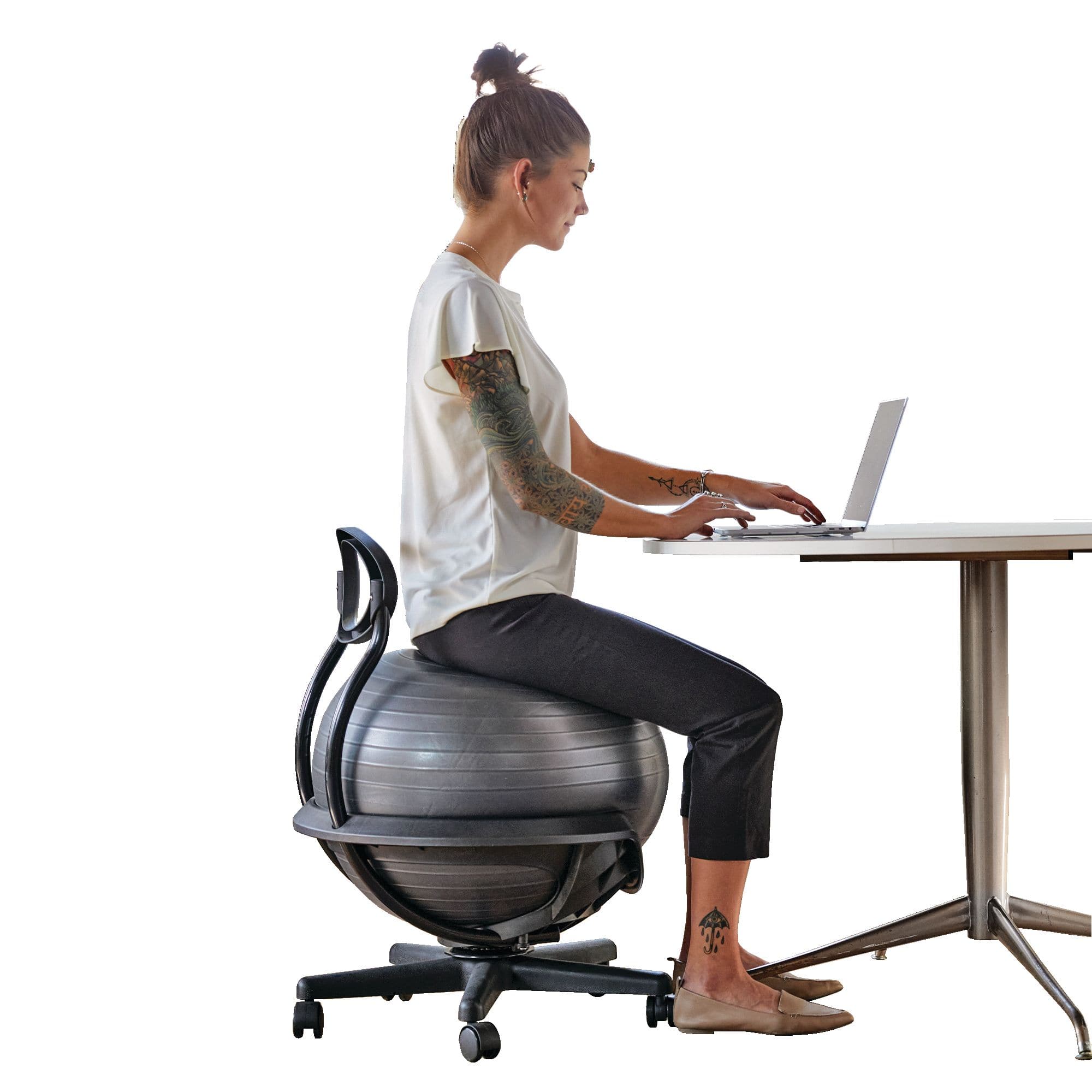 Gaiam Ultimate Swivel Balance Ball Chair Canadian Tire