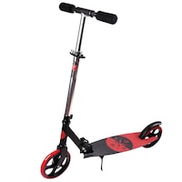 World Industries Folding Scooter, Red, 200-mm Front_Three_Fourths_Angled_Left