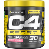 C4 Sport Pre-Workout Supplement Mix, Strawberry-Watermelon Front_Flat