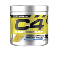 C4 Original Pre-Workout Supplement Mix, Blue-Raspberry Front_Flat