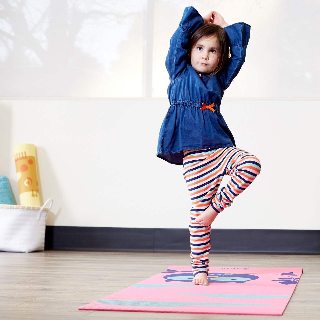 Cute Child Pattern Yoga Mat