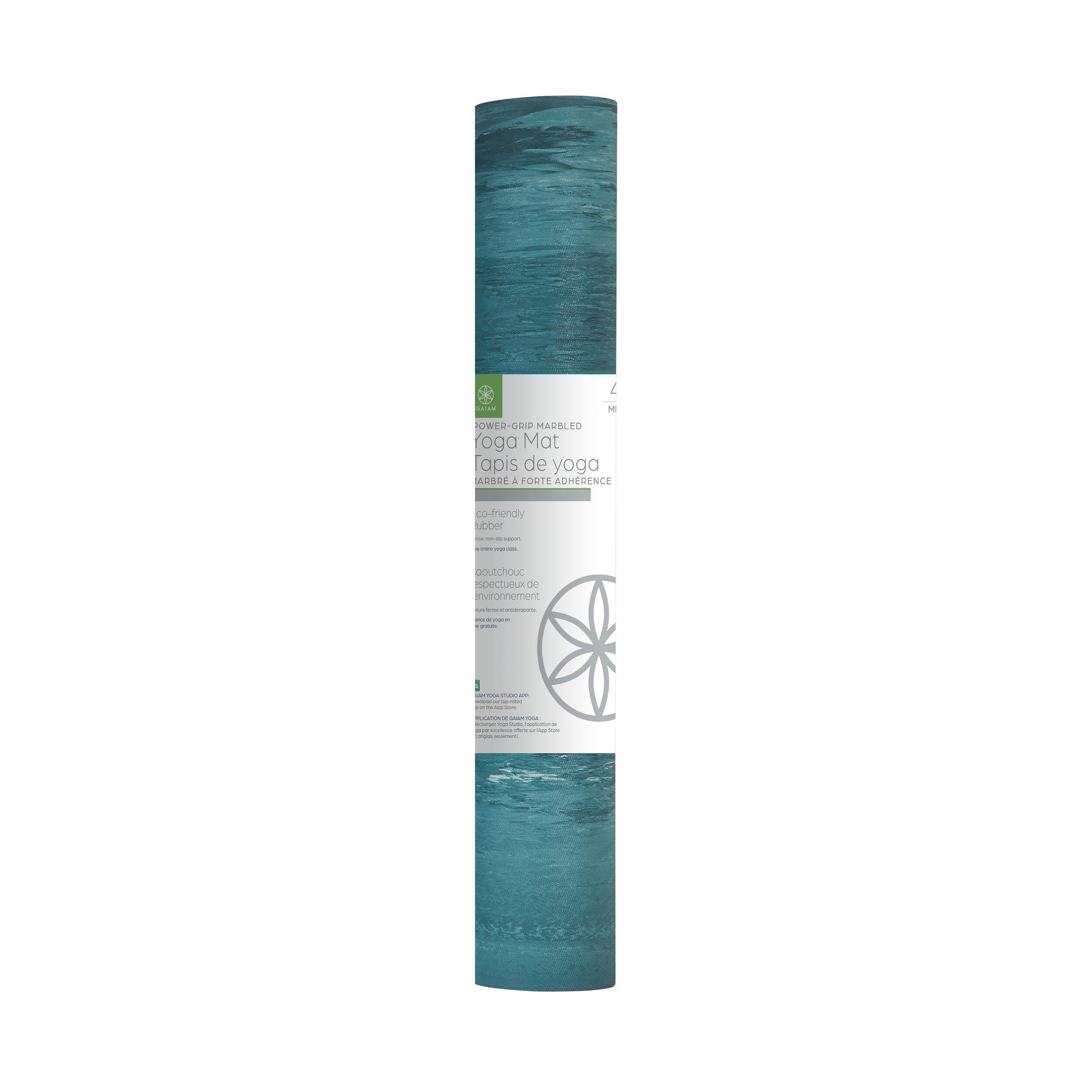 Gaiam yoga sales mat rubber