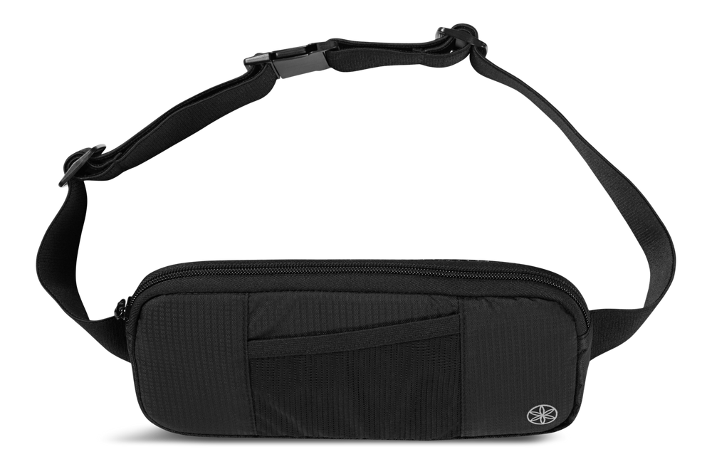 Gaiam Adjustable Running Waist Pack with Large Pocket for