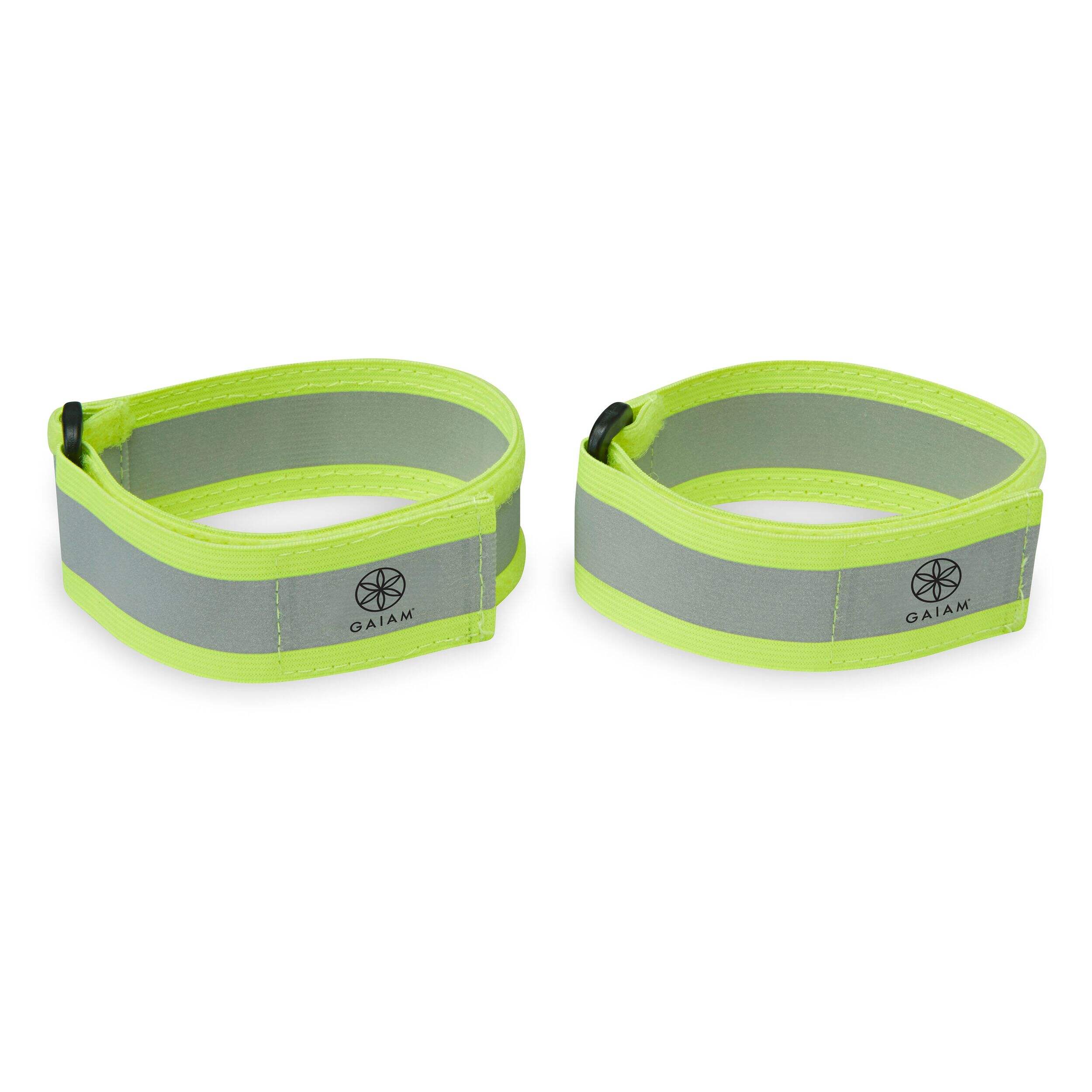 Gaiam Reflective Safety Running Bands, One Size, 2-pk Front_Elevated