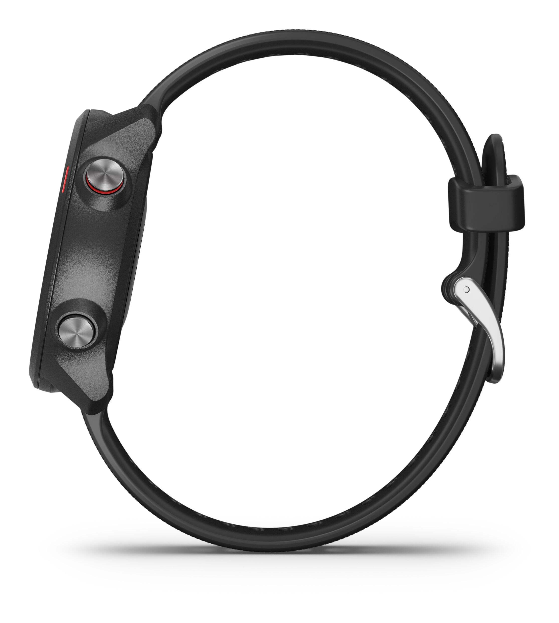Garmin Forerunner® 245 Music GPS Running Smartwatch, Black Side_Left