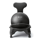 Gaiam - Chaise à ballon exercice d'équilibre inclus DVD