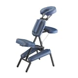 Master Massage Professional Portable Massage Chair, Royal Blue Front_Three_Fourths_Angled_Left