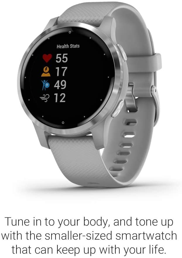 Garmin vivoactive® 4S Fitness Watch with Preloaded Maps & Pulse Ox