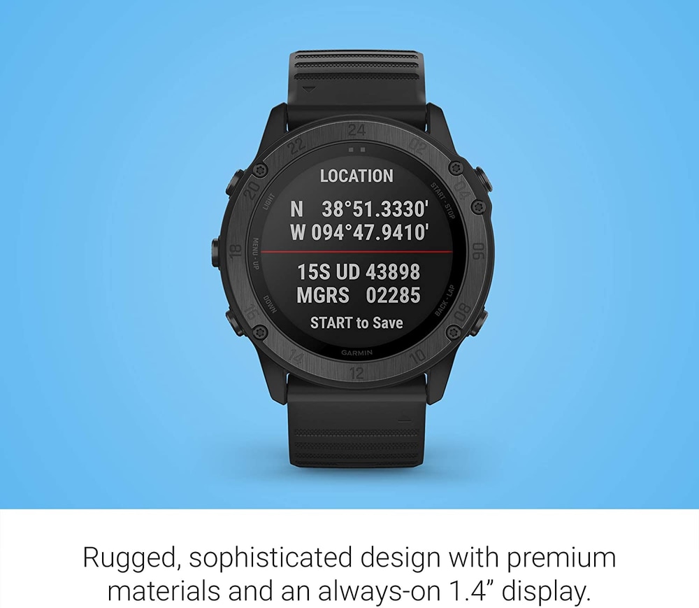 Garmin Tactix Delta Premium Military GPS Smartwatch with Specialized ...