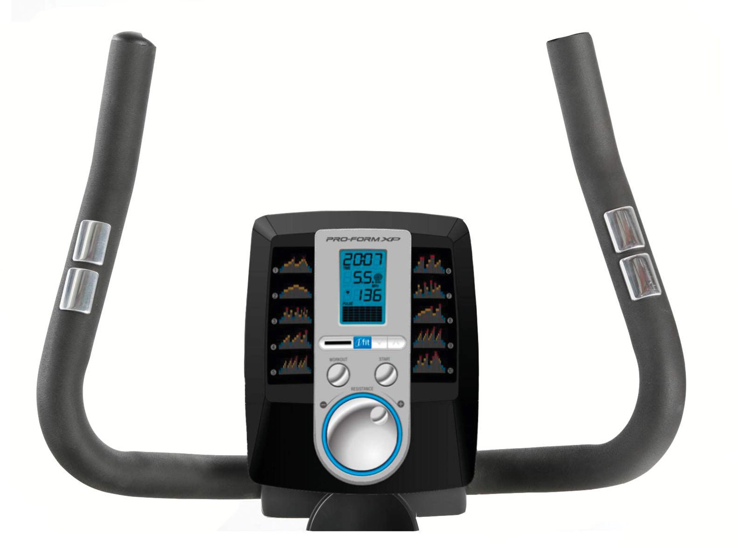 Proform XP 185U Upright Bike CloseUp
