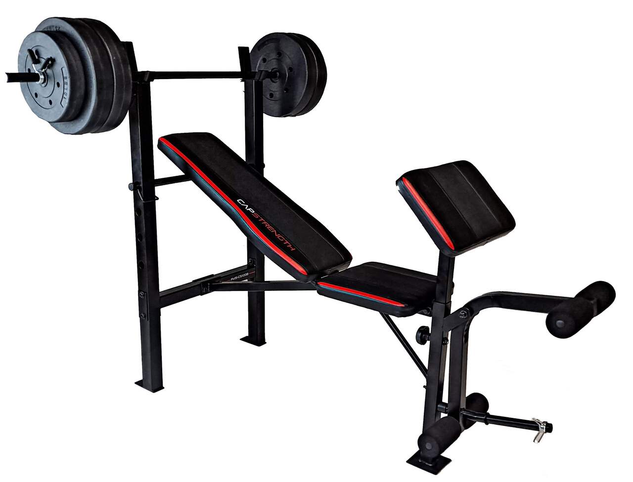 Cap Barbell Adjustable Utility Weight Bench for Full Body Workout