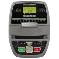 LIVESTRONG LS5.0U Upright Exercise Bike Overhead_Flat