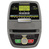 LIVESTRONG LS6.0R Recumbent Exercise Bike Overhead_Flat