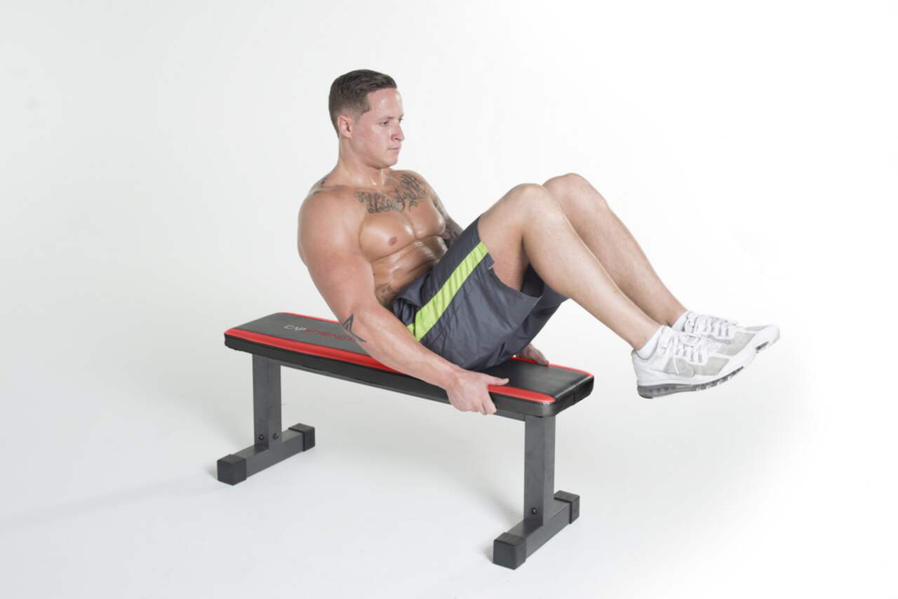 Cap Barbell Flat Utility Bench for Weight Training