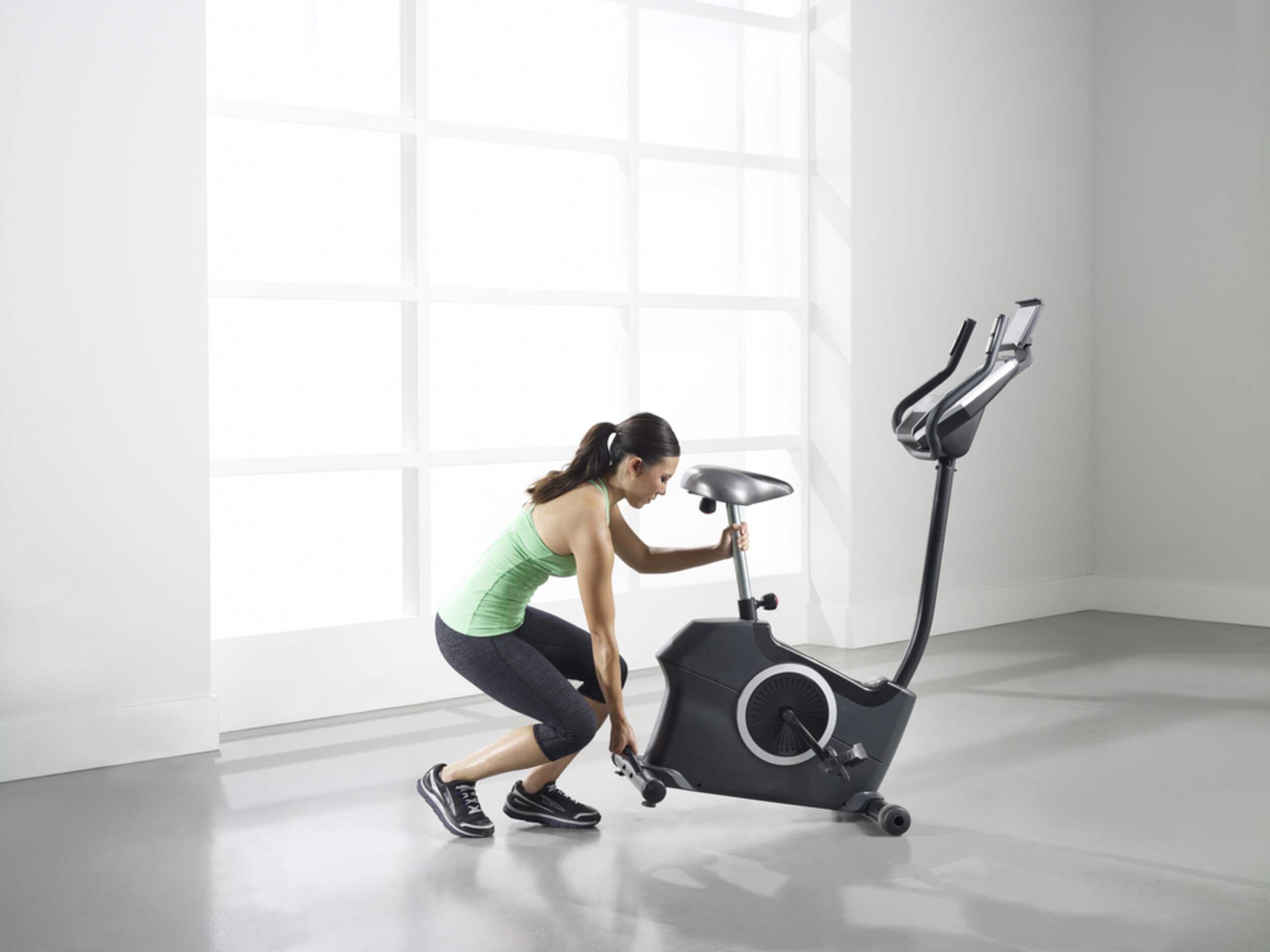 healthrider h25x upright bike video