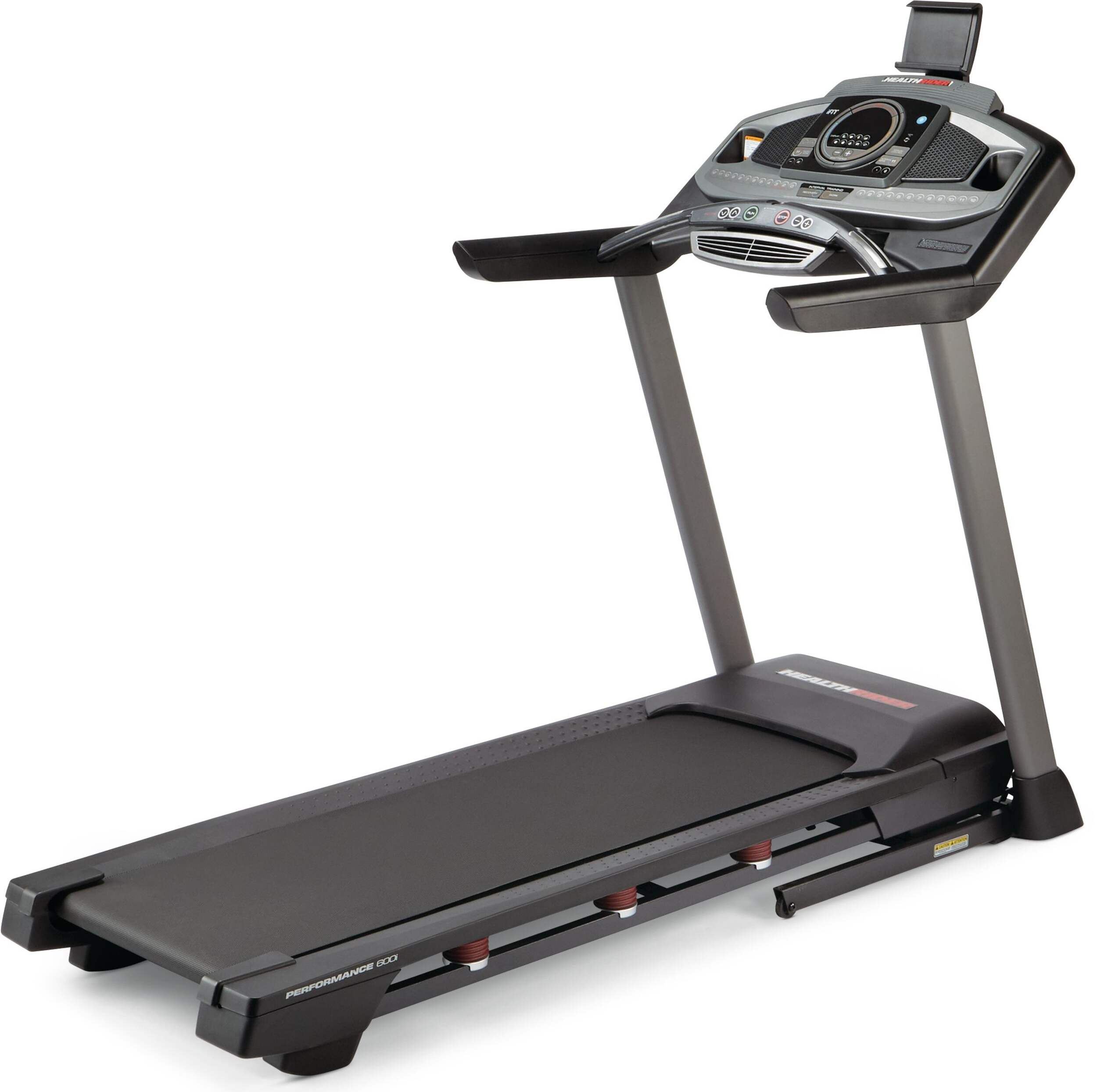 HealthRider H90T Treadmill Front_Three_Fourths_Angled_Left