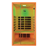 Canadian Spa Company - Sauna à infrarouge Jasper Front_Flat