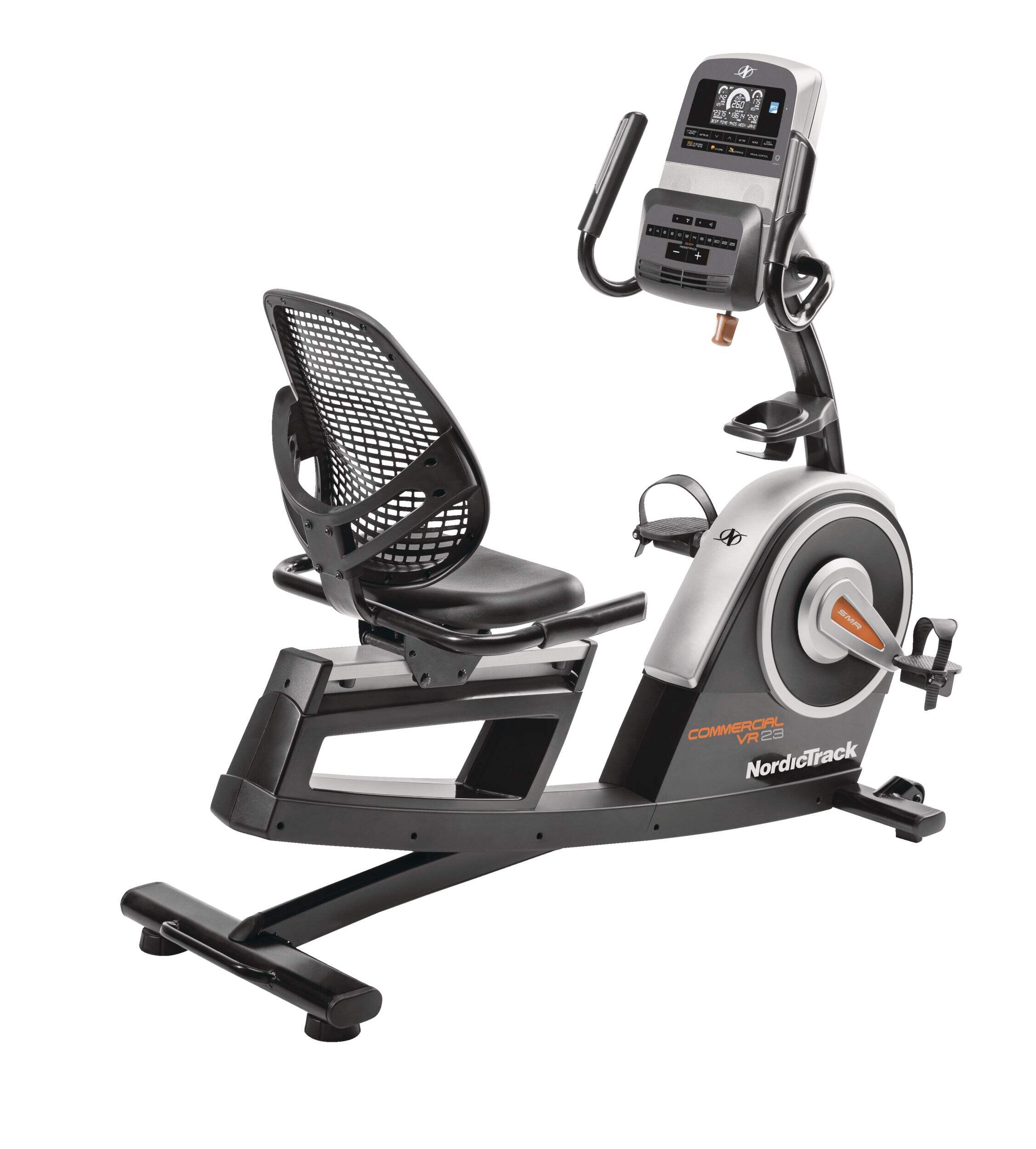 NordicTrack VR21 Recumbent Indoor Cycling Stationary/Exercise Bike - iFit Enabled Back_Angled_Right